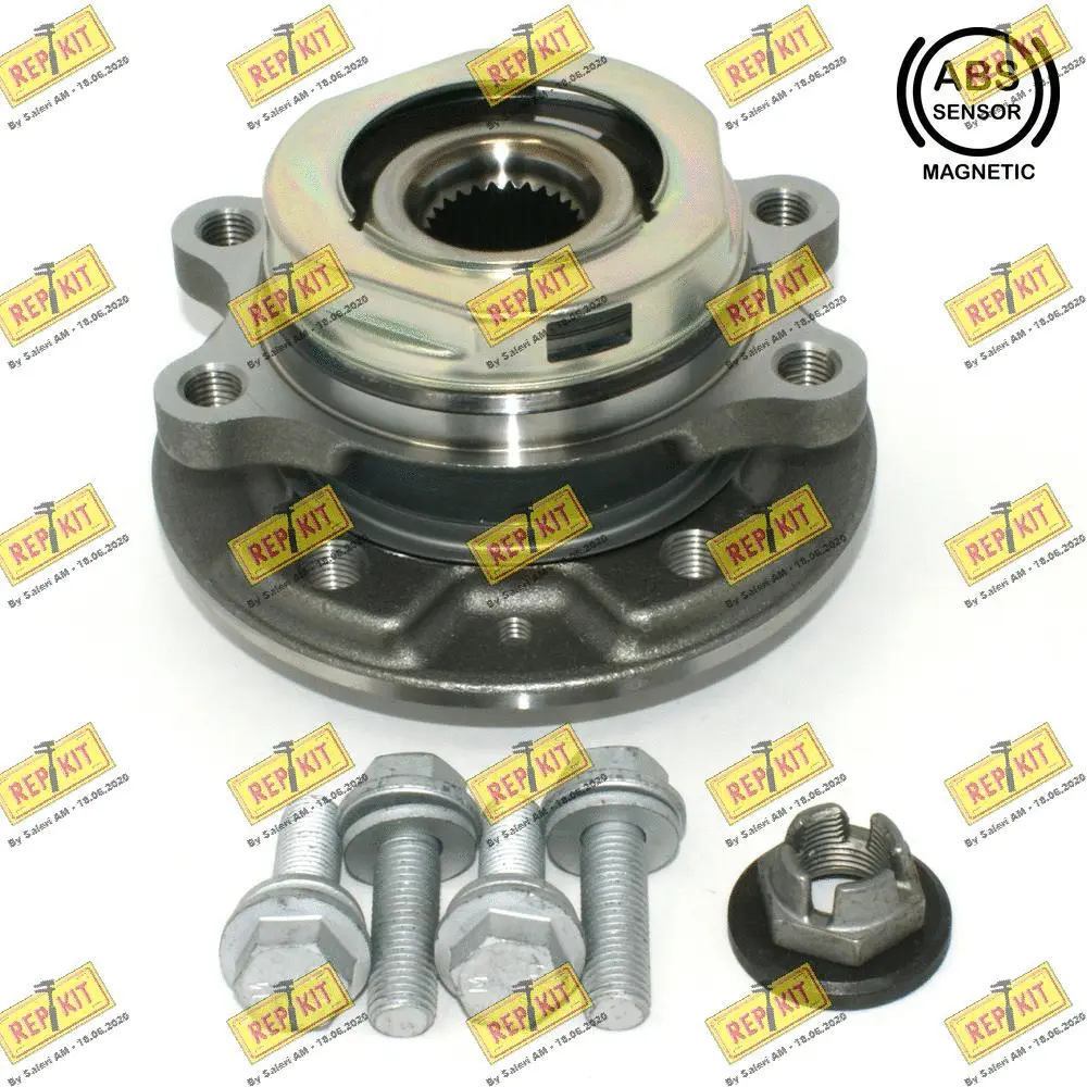 Kit de roulements de roue REPKIT RKB2363