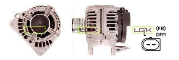 Alternateur LGK 441649