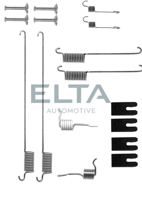Kit d'accessoires, mâchoire de frein ELTA AUTOMOTIVE EA8130