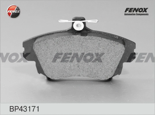 Kit de plaquettes de frein, frein à disque FENOX BP43171