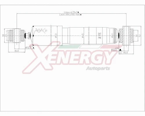 Amortisseur AP XENERGY X145349