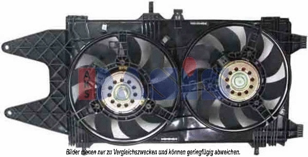 Ventilateur, refroidissement du moteur AKS DASIS 088057N