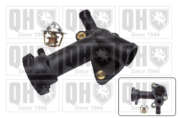 Thermostat, liquide de refroidissement QUINTON HAZELL QTH721K