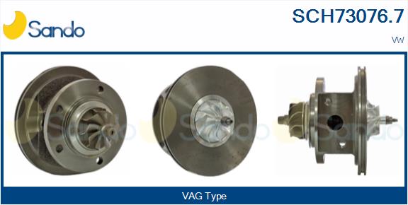 Groupe carter, turbocompresseur SANDO SCH73076.7