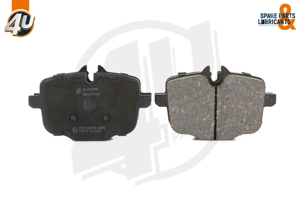 Kit de plaquettes de frein, frein à disque 4U Autoparts 22269BW