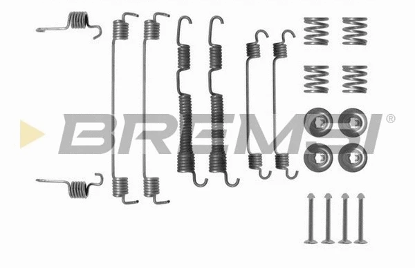 Kit d'accessoires, mâchoire de frein BREMSI SK0786