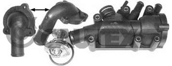 Boîtier du thermostat CAUTEX 766465