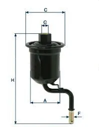 Filtre à carburant UNIFLUX FILTERS XB326