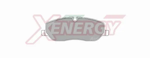 Kit de plaquettes de frein, frein à disque AP XENERGY X41007