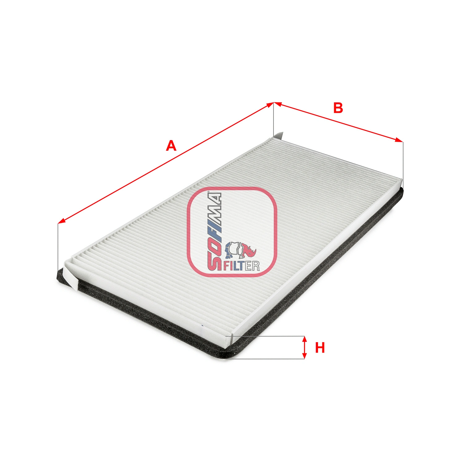 Filtre, air de l'habitacle SOFIMA S 3319 C