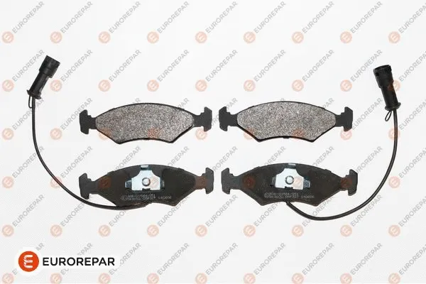 Kit de plaquettes de frein, frein à disque EUROREPAR 1617282680