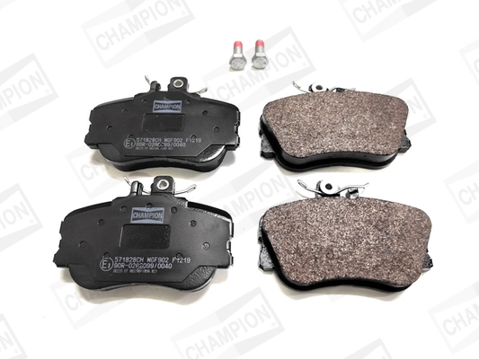 Kit de plaquettes de frein, frein à disque CHAMPION 571828CH