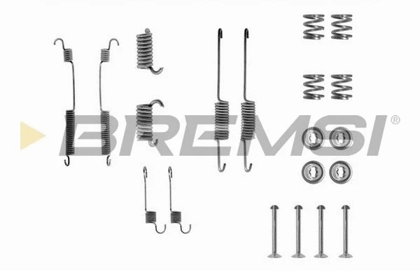 Kit d'accessoires, mâchoire de frein BREMSI SK0599