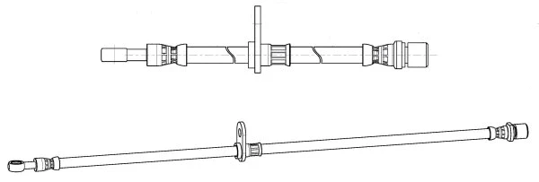 Flexible de frein CEF 514849