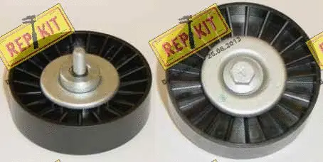 Poulie renvoi/transmission, courroie trapézoïdale à nervures REPKIT RKT2106