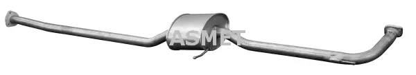 Silencieux central ASMET 13.004