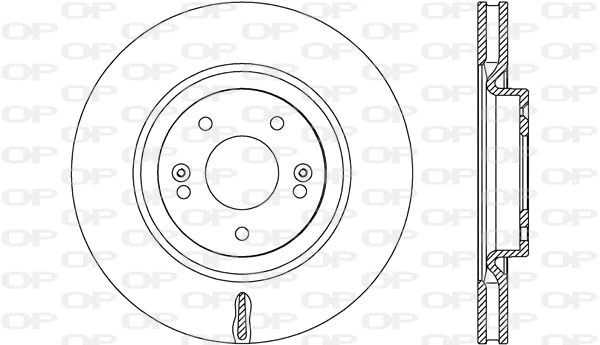 Disque de frein OPEN PARTS BDR2606.20