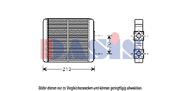 Système de chauffage AKS DASIS 076001N