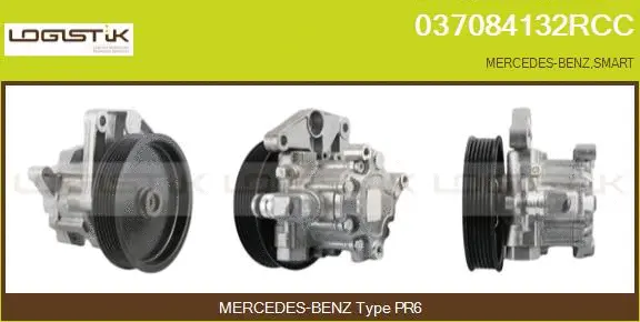 Pompe hydraulique, direction LGK 037084132RCC