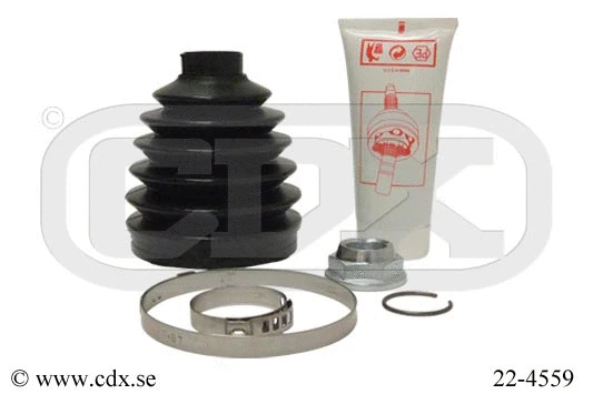 Jeu de joints-soufflets, arbre de commande CDX 22-4559