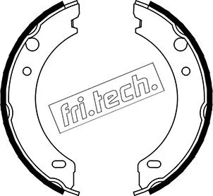 Jeu de mâchoires de frein, frein de stationnement fri.tech. 1127.271
