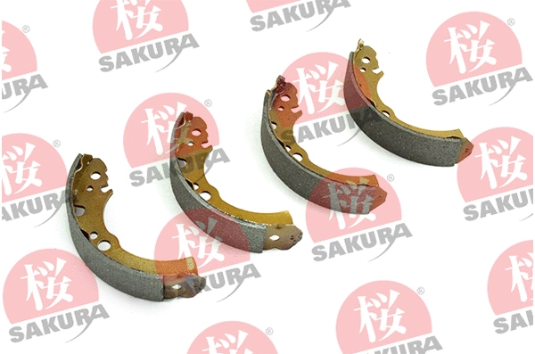 Jeu de mâchoires de frein SAKURA 602-10-4000