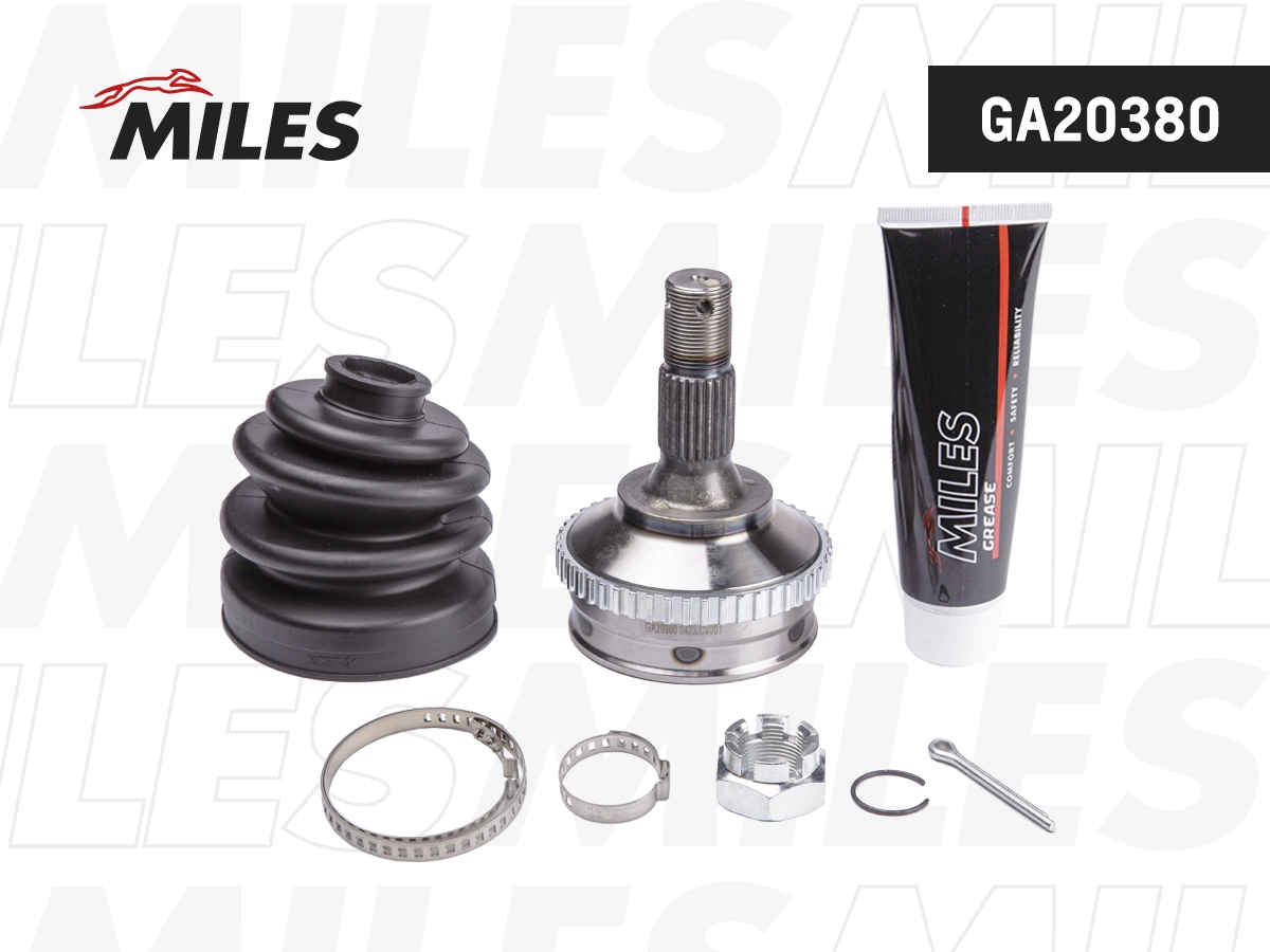 Jeu de joints, arbre de transmission MILES GA20380