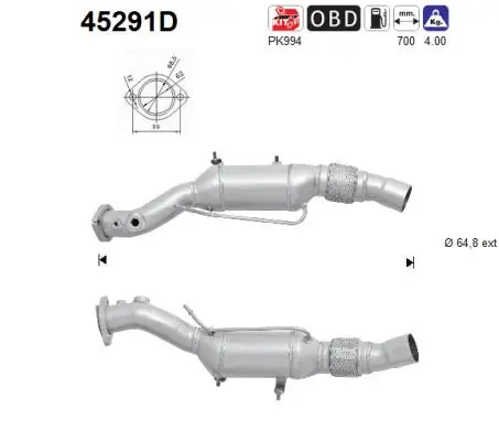 Catalyseur AS 45291D