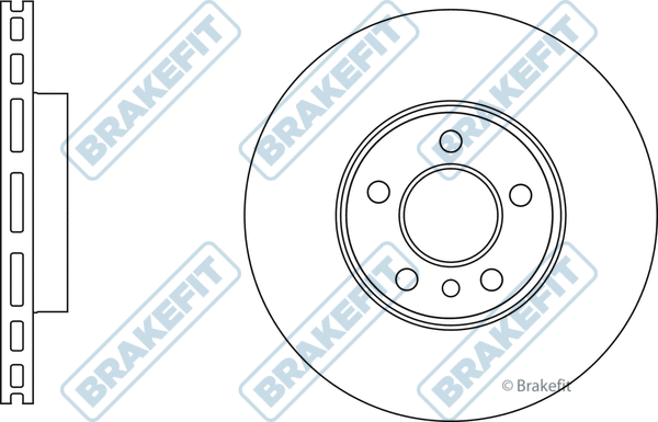 Disque de frein APEC SDK6812
