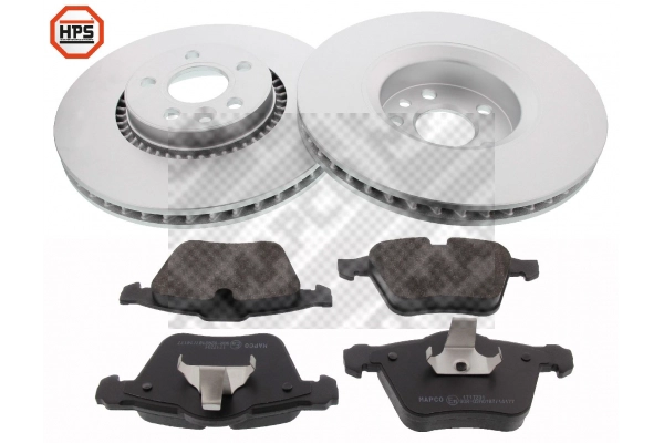Kit de freins, frein à disques MAPCO 47686HPS