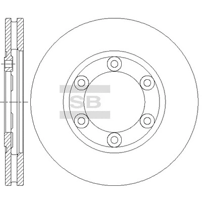 Disque de frein Hi-Q SD4430