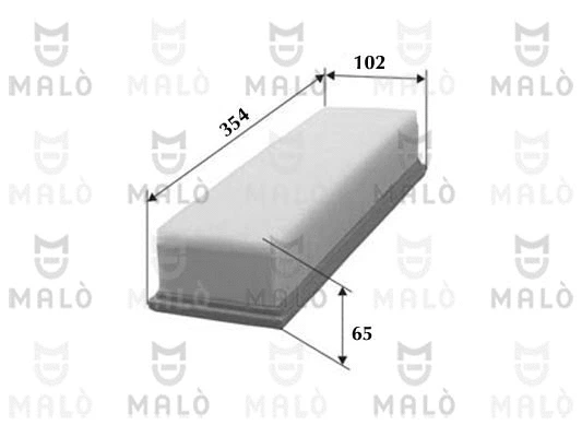 Filtre à air AKRON-MALÒ 1500557