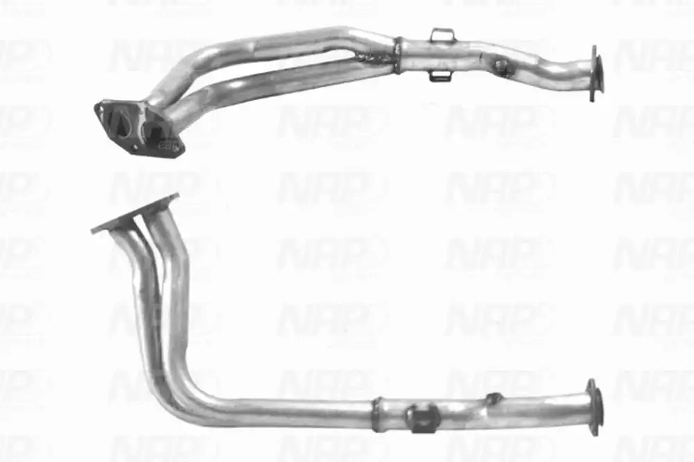 Tuyau d'échappement NAP carPARTS GmbH CAF10543