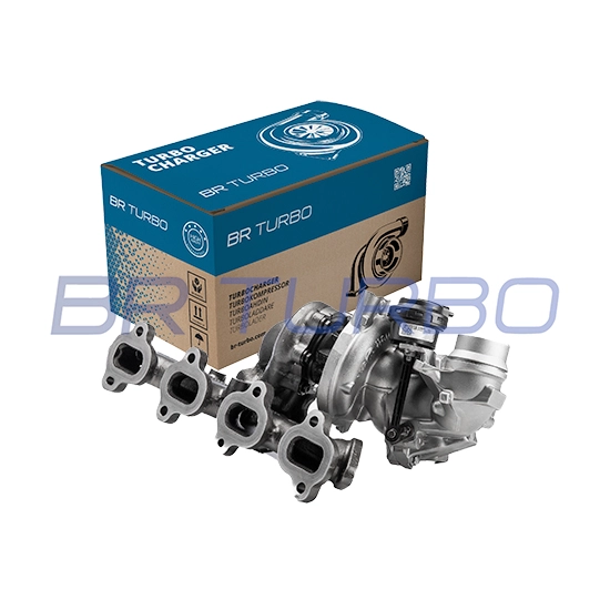 Turbocompresseur, suralimentation BR Turbo 858866-5001RS