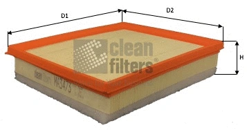 Filtre à air CLEAN FILTERS MA3473