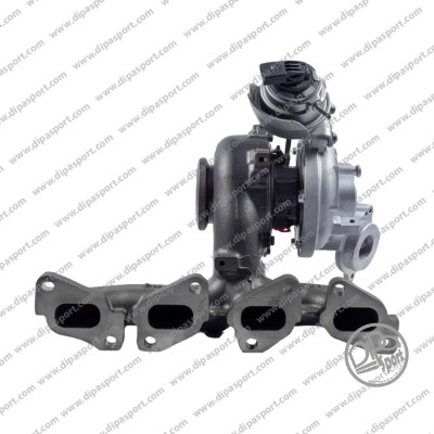 Turbocompresseur, suralimentation DIPASPORT TRB244N