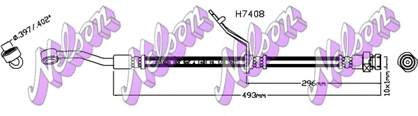 Flexible de frein KAWE H7408