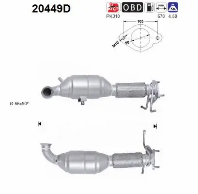 Catalyseur AS 20449D