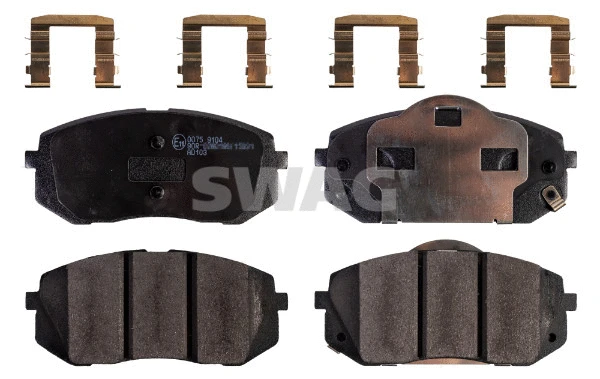 Kit de plaquettes de frein, frein à disque SWAG 33 10 5135