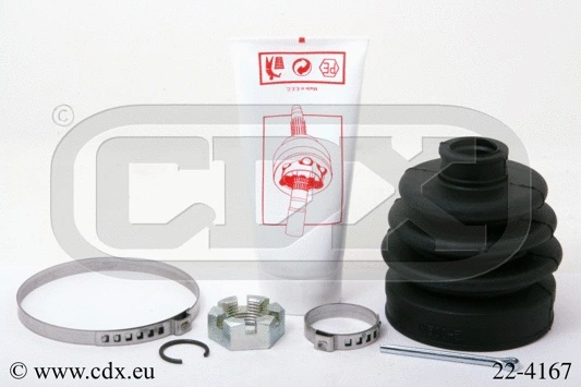 Jeu de joints-soufflets, arbre de commande CDX 22-4167