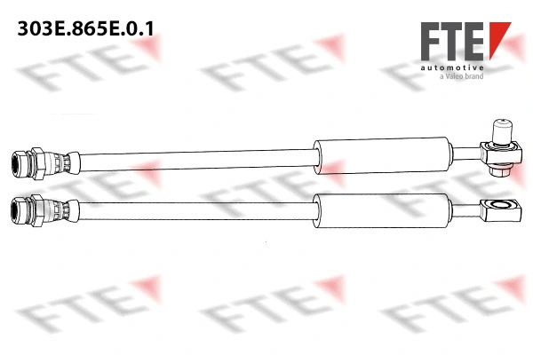 Flexible de frein FTE 9240468