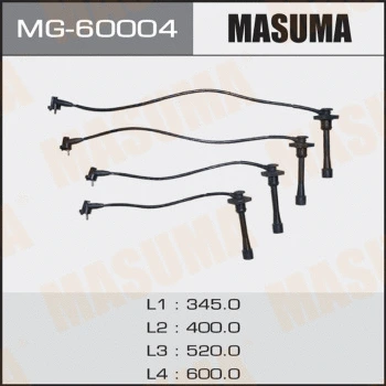 Kit de câbles d'allumage MASUMA MG-60004
