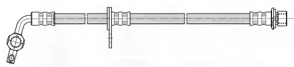 Flexible de frein CEF 511937