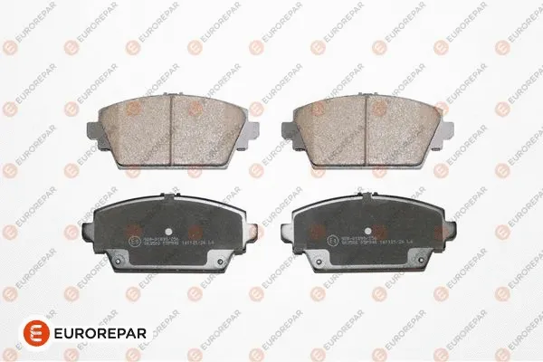 Kit de plaquettes de frein, frein à disque EUROREPAR 1623059980