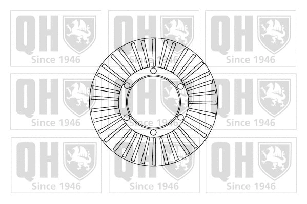 Disque de frein QUINTON HAZELL BDC4718