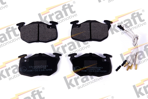 Kit de plaquettes de frein, frein à disque KRAFT AUTOMOTIVE 6005640
