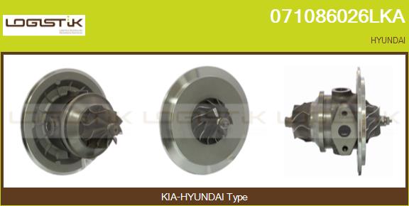 Groupe carter, turbocompresseur LGK 071086026LKA