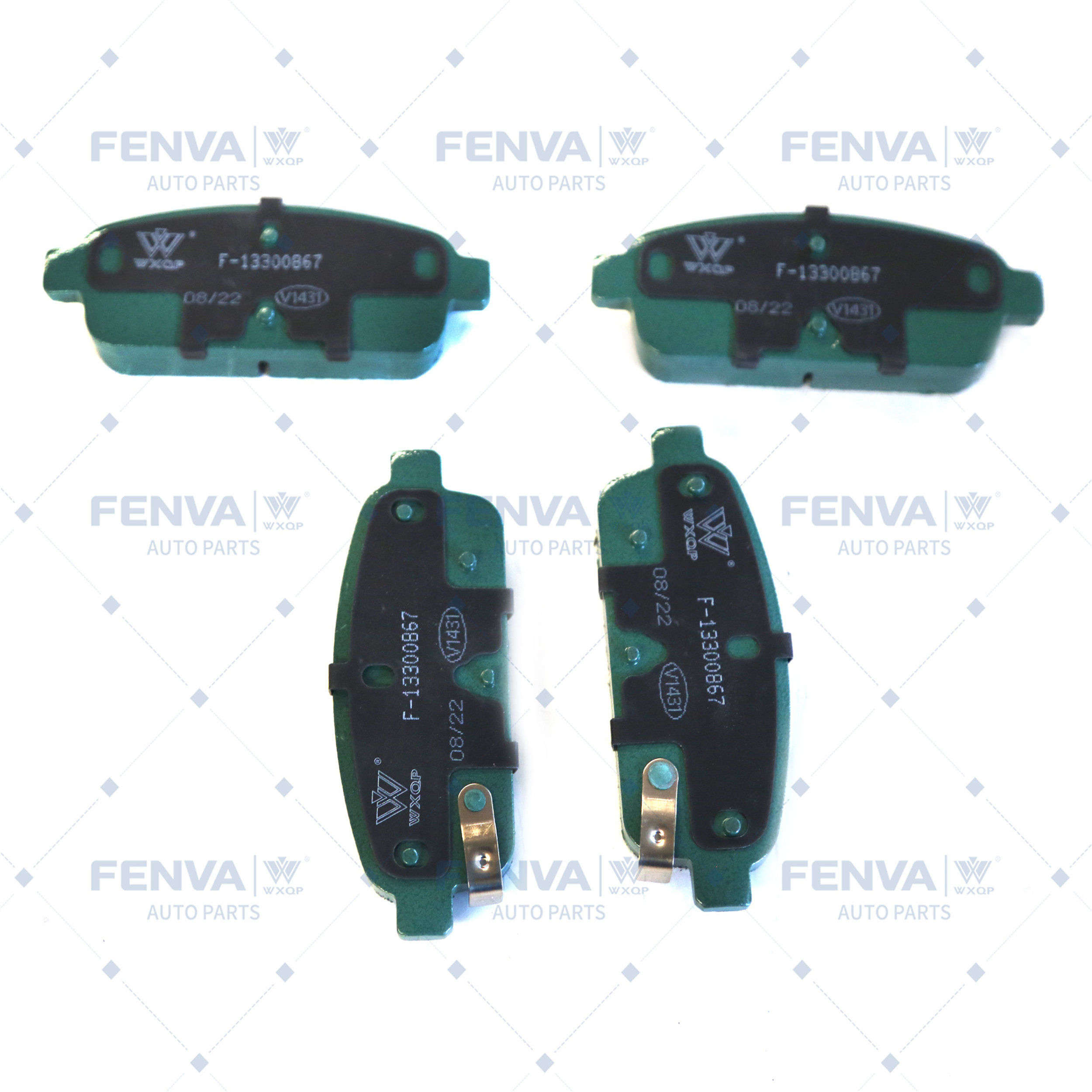 Kit de plaquettes de frein, frein à disque WXQP 540047