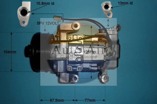 Compresseur, climatisation AUTO AIR GLOUCESTER 14-0079p