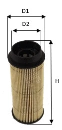 Filtre à carburant CLEAN FILTERS MG3616